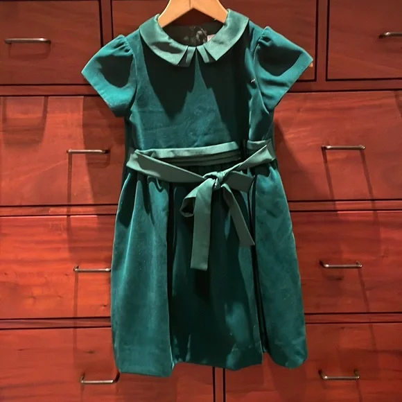 green emerald velvet dress Dark Green Velvet Dress - Bridesmaid Dress